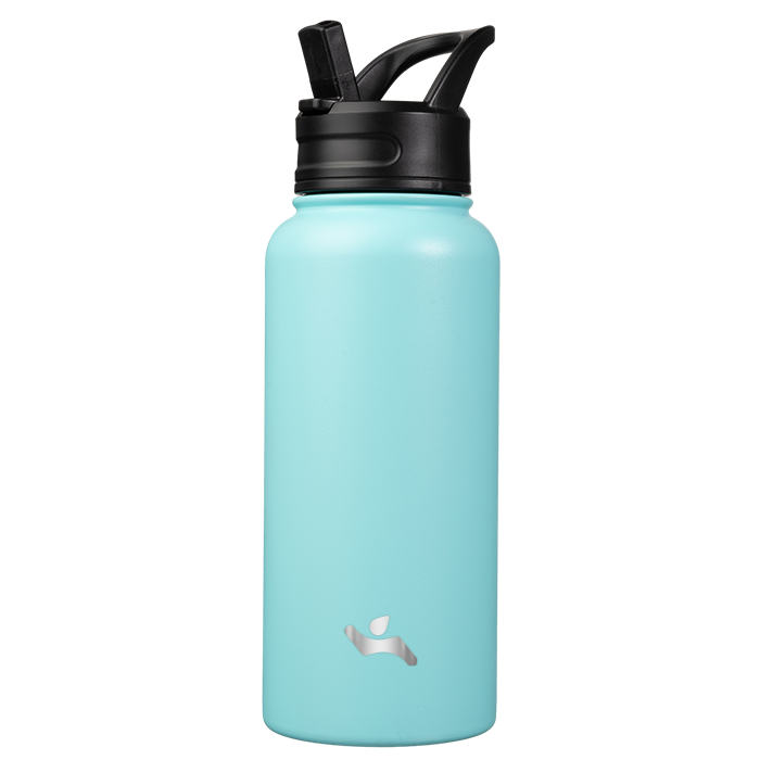 Konokyo Insulated Water Bottle With Straw Lids Metal Bottles